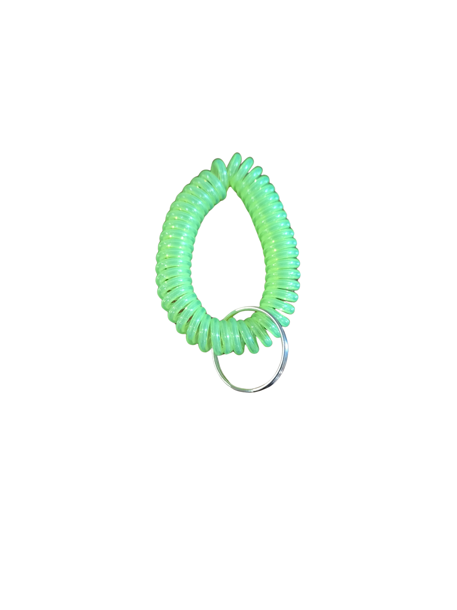 Coil Bracelet with Charm