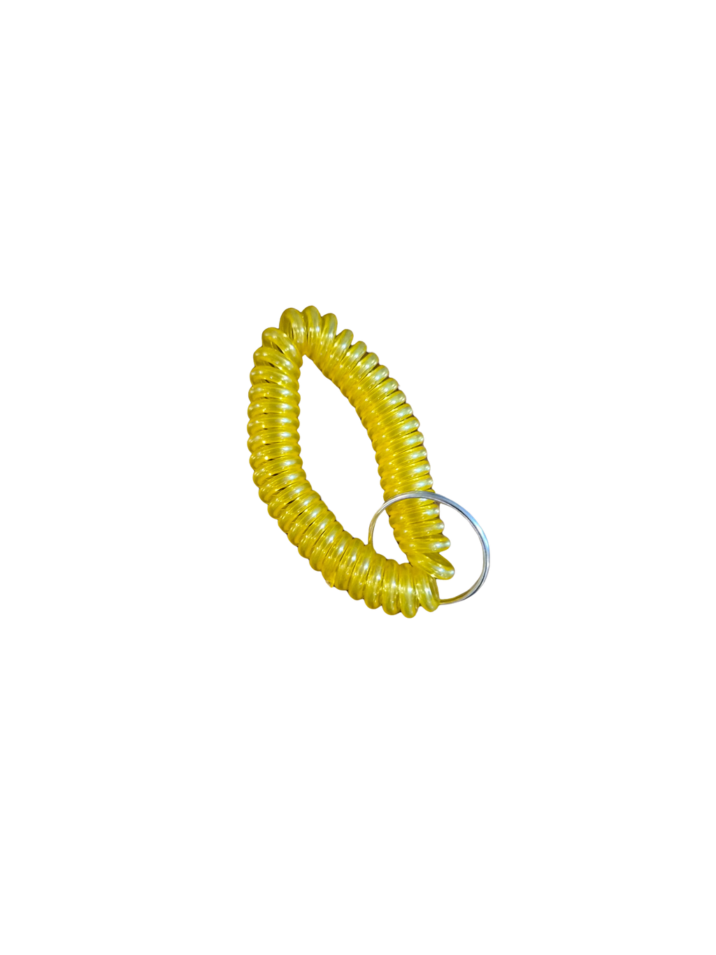 Coil Bracelet with Charm