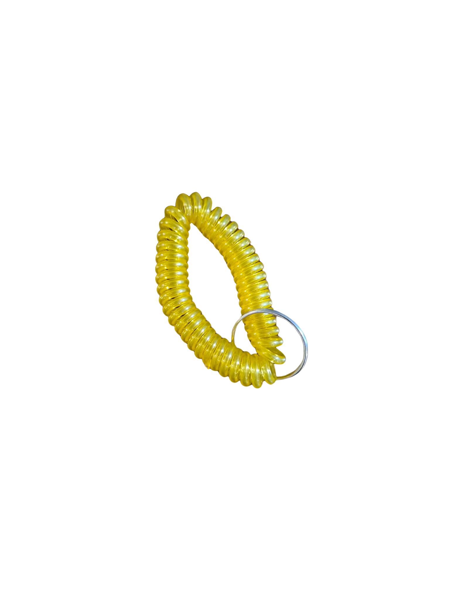 Coil Bracelet with Charm